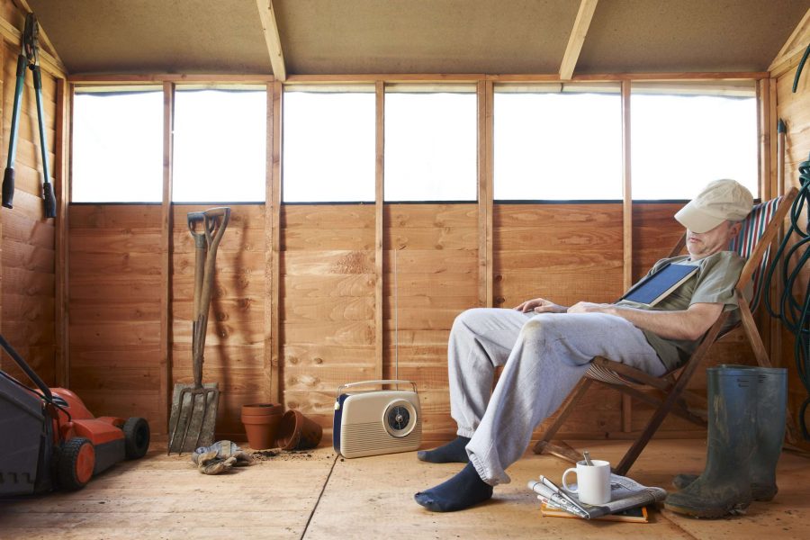 How to Turn a Shed into a Man Cave