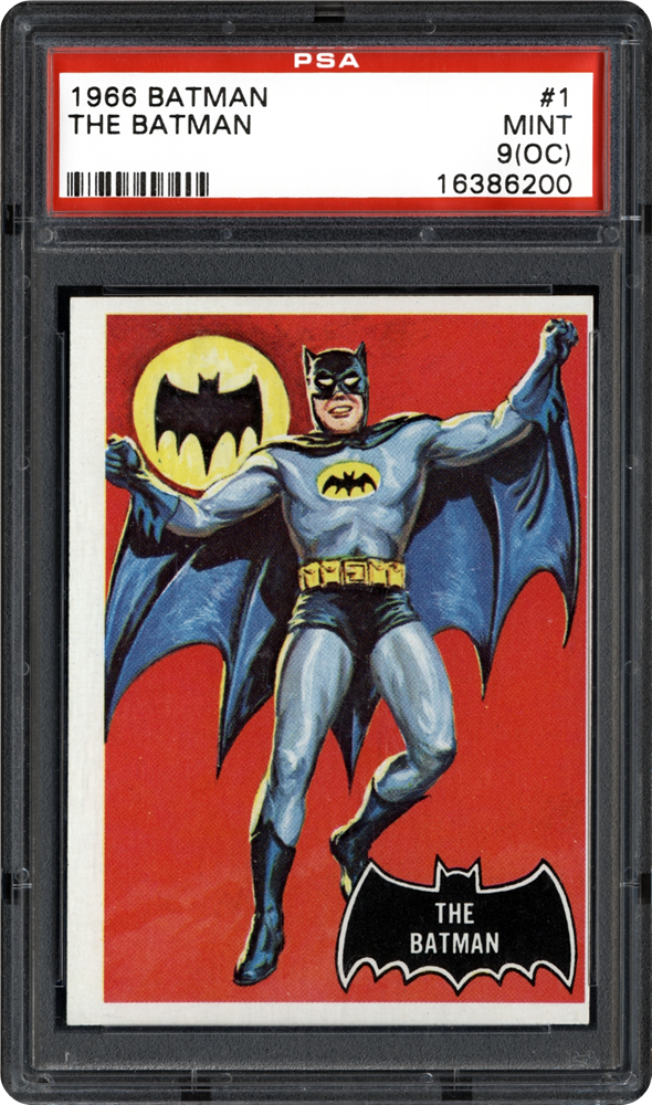 Batman 1966 Topps PSA 9