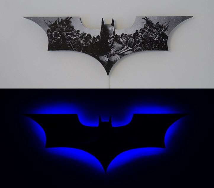 DIY Batman Wall Lamp