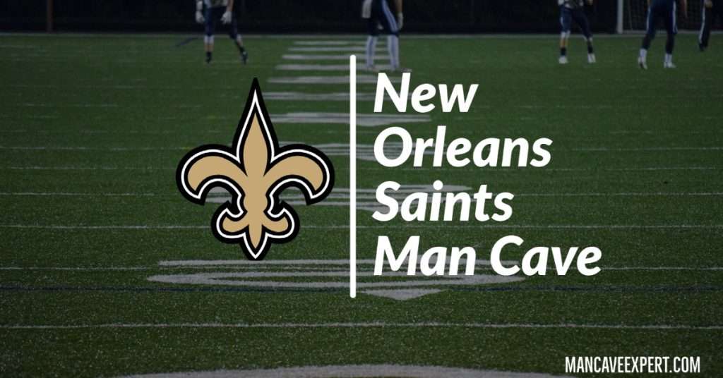New Orleans Saints Man Cave