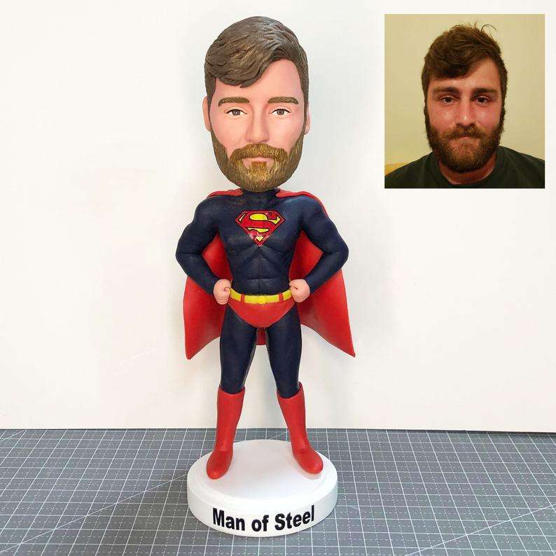Custom Superman Bobblehead
