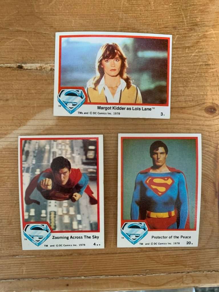 Superman Trading Cards 1978