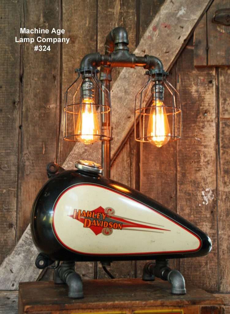 Harley Davidson Motorcycle Gas Tank Lamp