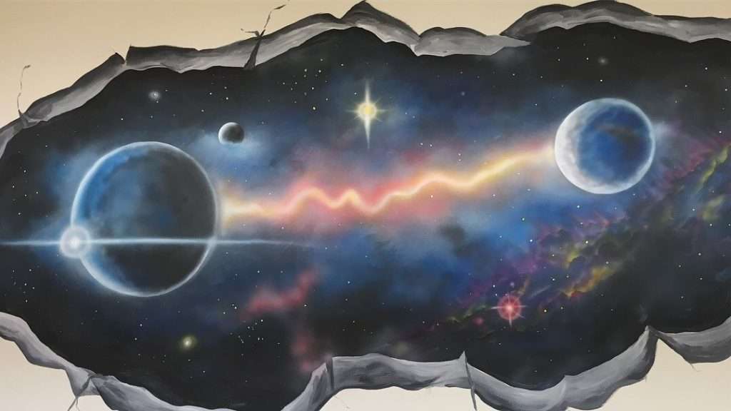 Salcreations Space Wall Mural
