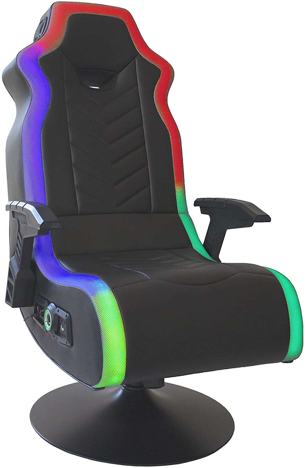 x rocker 5152401, rgb prism pedestal gaming chair