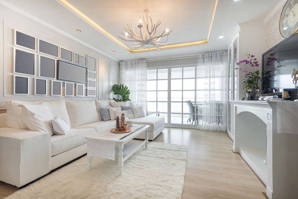 renovation white living room with fondness of all white tones