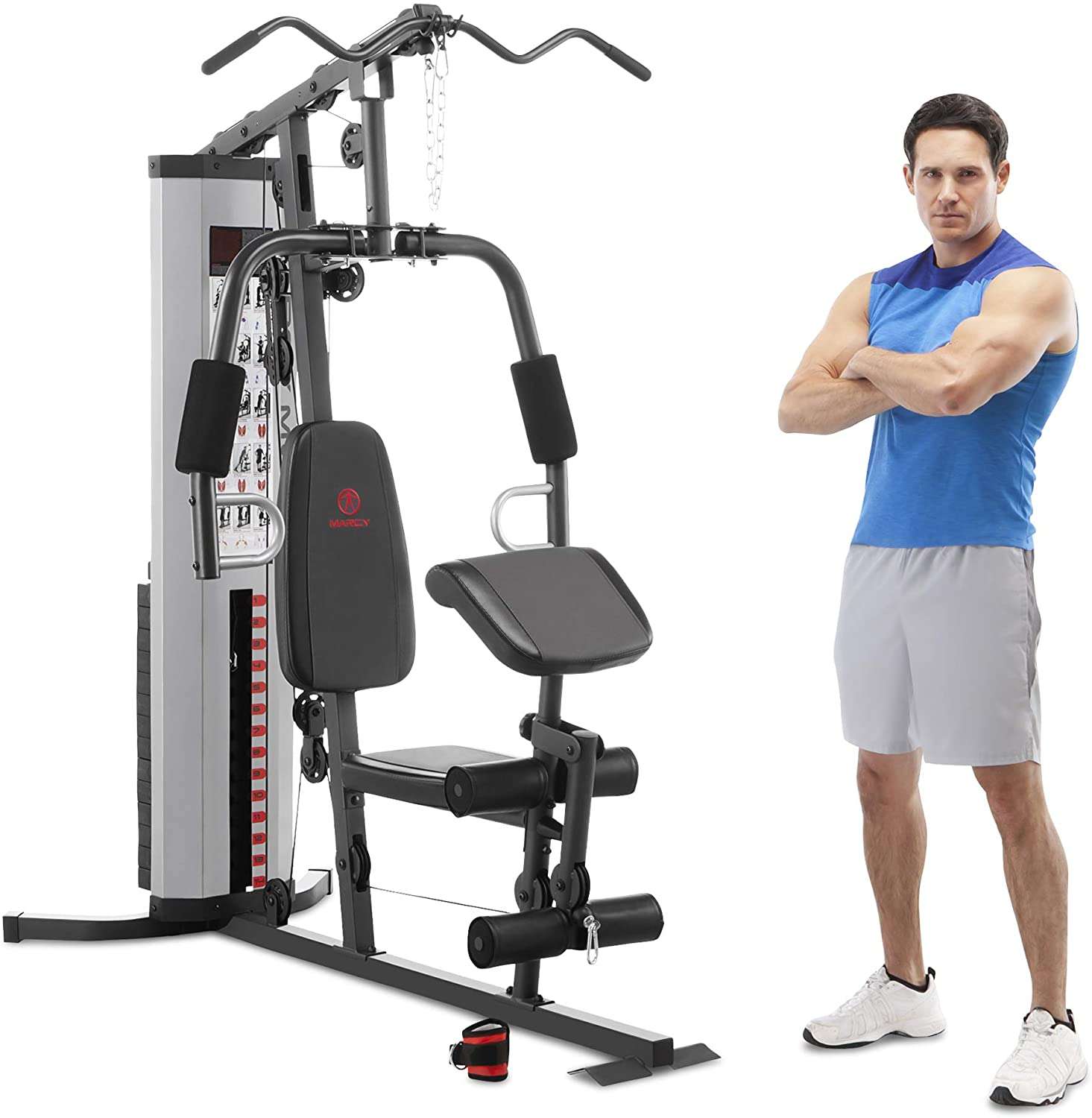 marcy mwm 988 total multifunction steel home gym