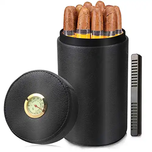 Scotte: Cigar humidor for 12-16 Cigar (Black)
