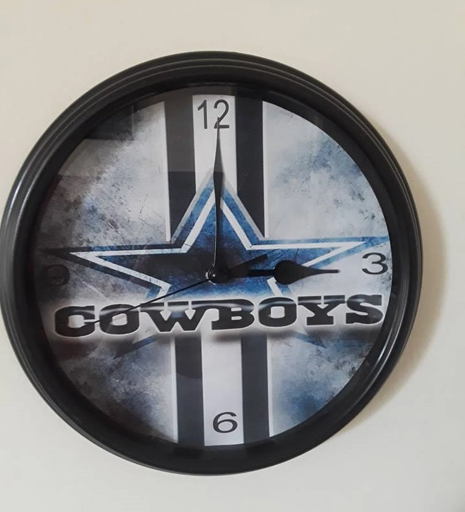 Dallas Cowboys Wall Clock - Etsy