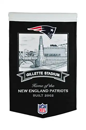 Winning Streak NFL New England Patriots Gillette Stadium Banner