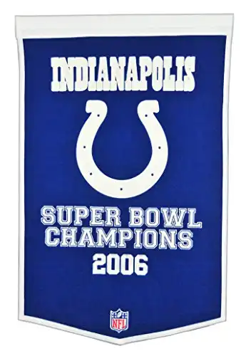 Winning Streak NFL Indianapolis Colts Dynasty Banner