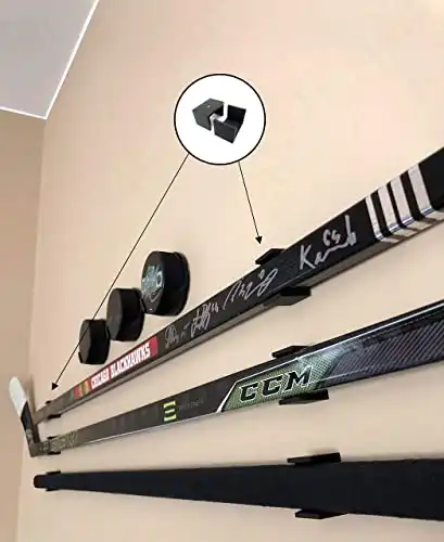 Sin Bin Shop Hockey Stick Display Holder/Hanger Wall Mounts